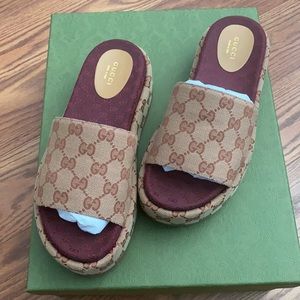 Gucci platform shoes